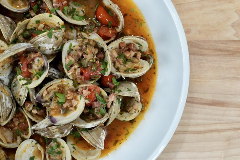 Clam Hash Garlic Butter Clams