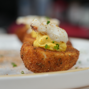 FCDE Fried Chicken Deviled Eggs 9