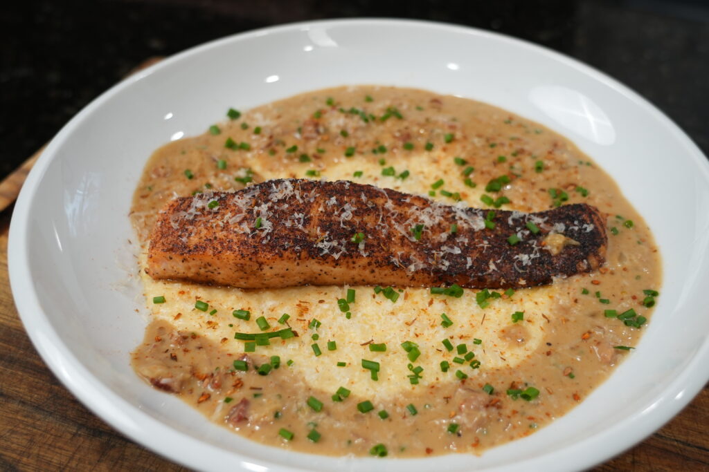 SAG Salmon and Grits 2 1