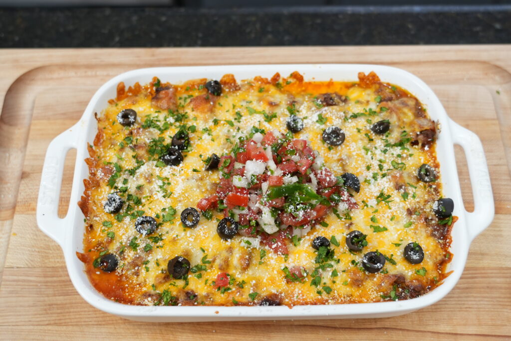 This 30-Minute Taco Casserole is a Must-Try: Bold, Baked, and Bursting with Flavor! 1 taco casserole finished photo