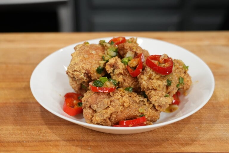 Crispy Salt & Pepper Wings Recipe by Mr. Make It Happen
