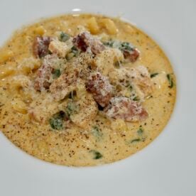 Cajun Chicken Alfredo Soup