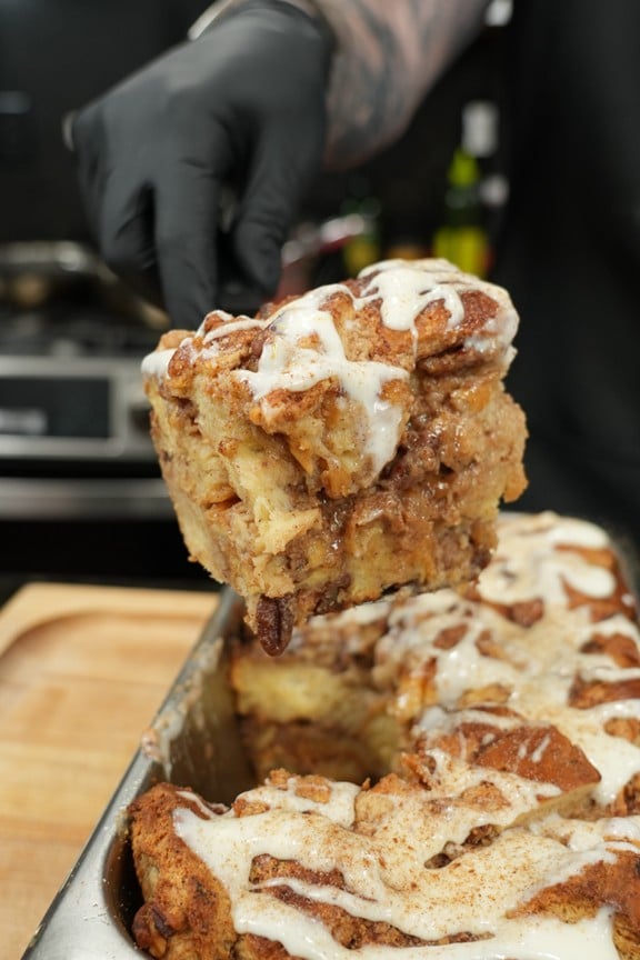 Cinnamon Roll Bread Pudding - ture1 5