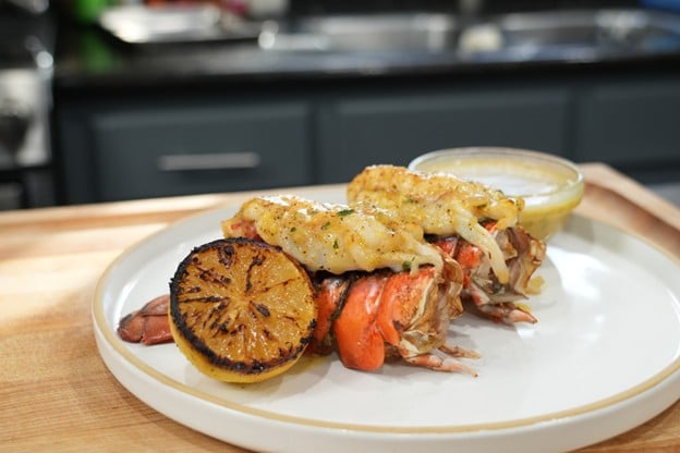 Lamb and Lobster Surf and Turf with Garlic Butter Sauce - ture2 1