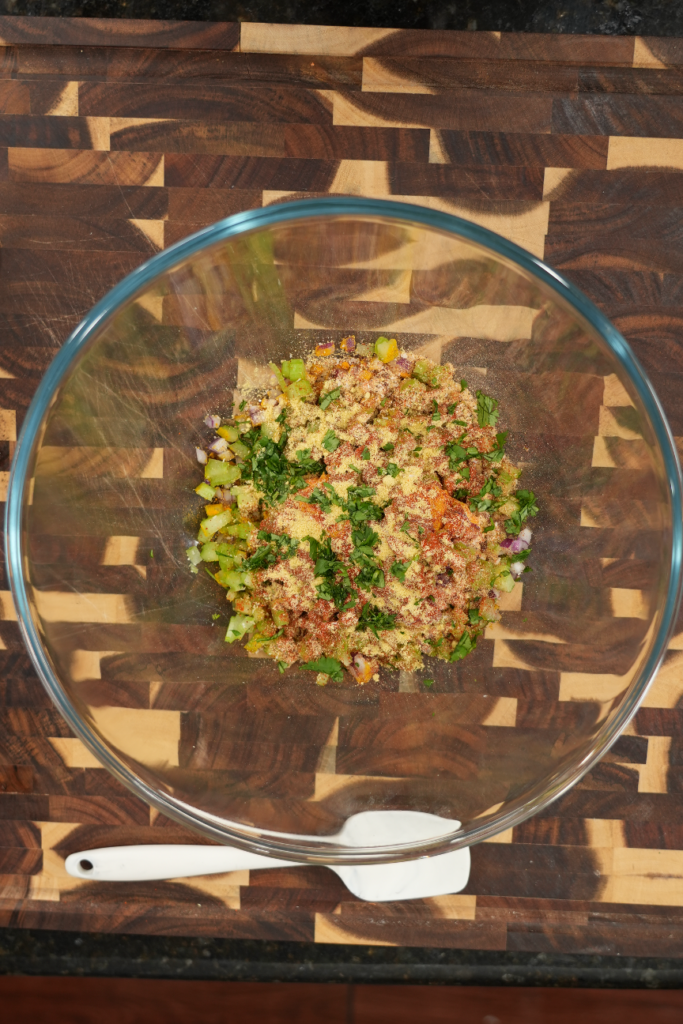 Curry Chicken Salad Recipe featured on mrmakeithappen.com