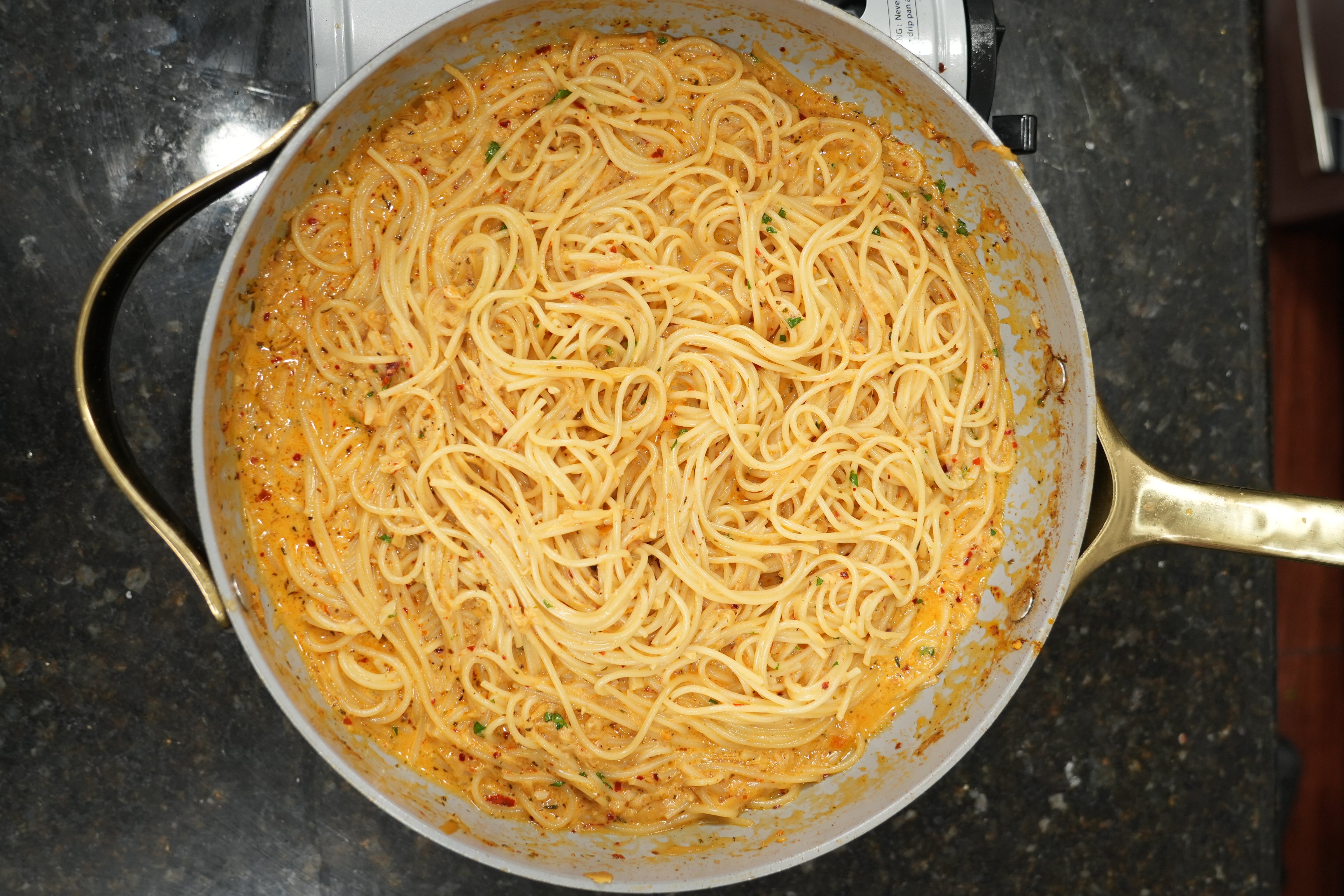 Glazed salmon fillet with golden honey soy crust