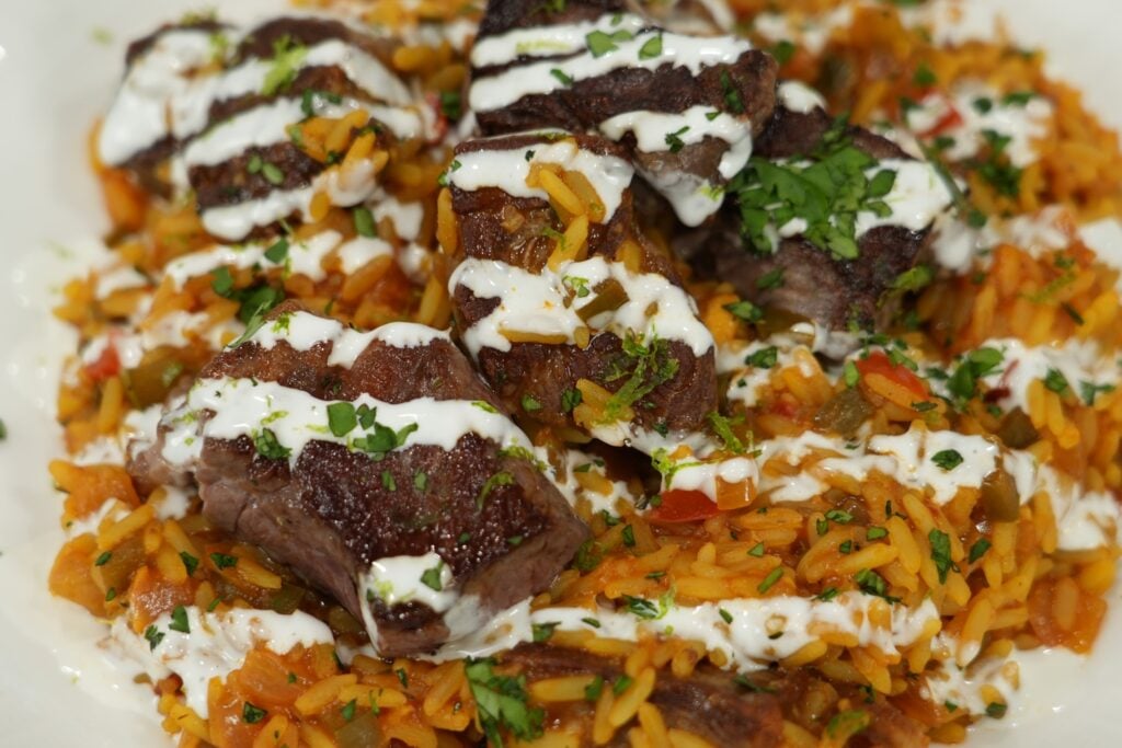 Steak & Rice Skillet with Chipotle Lime Crema - ture1 2