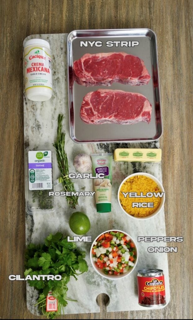 Steak & Rice Skillet with Chipotle Lime Crema - ture2 1