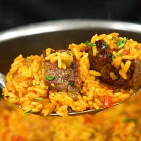 Steak & Rice Skillet with Chipotle Lime Crema - ture6 1