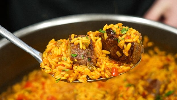 Steak & Rice Skillet with Chipotle Lime Crema - ture6 1