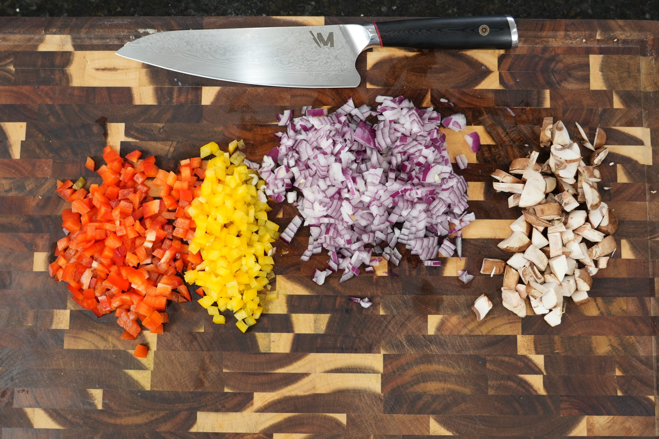 Cajun cream sauce simmering