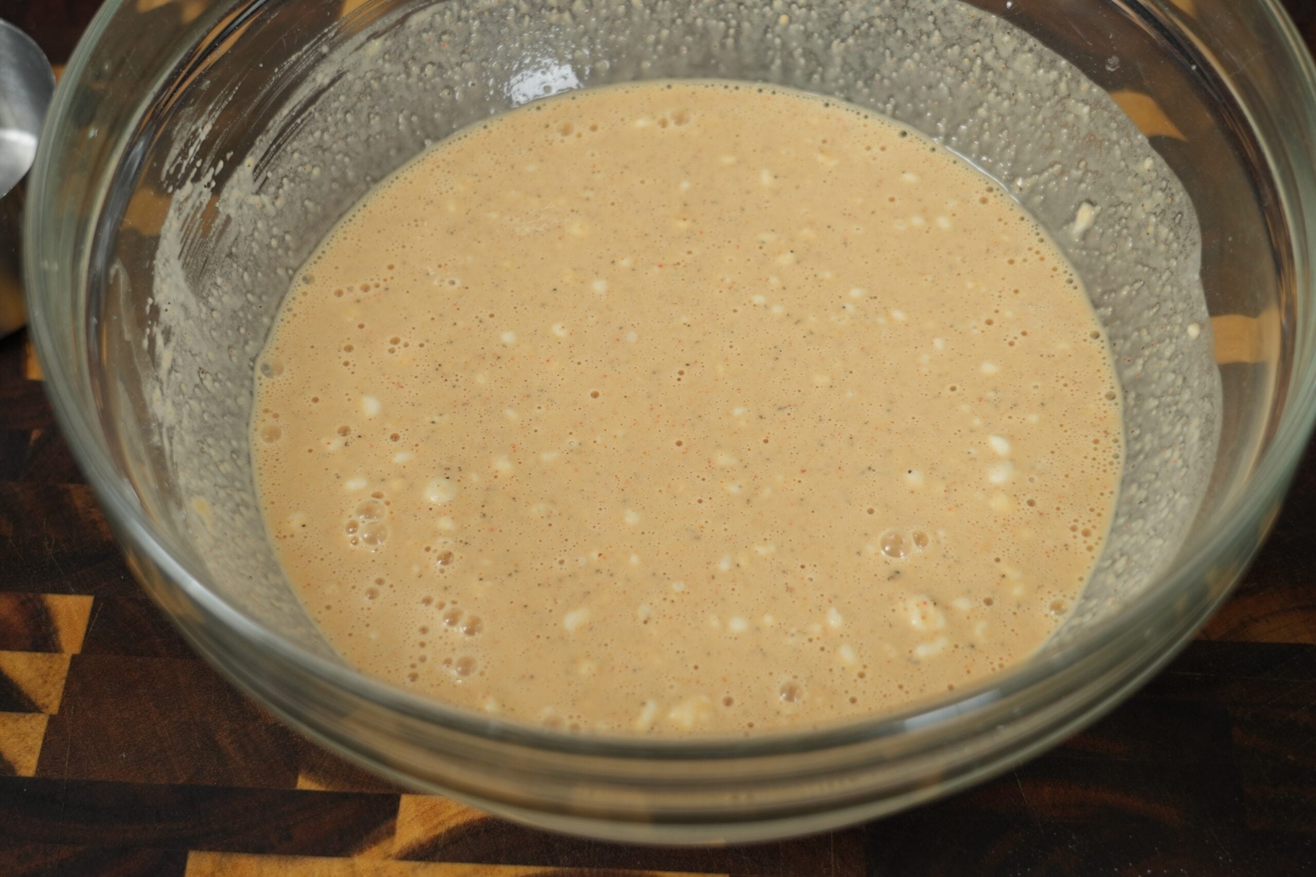 Cold beer batter for crispy fried fish