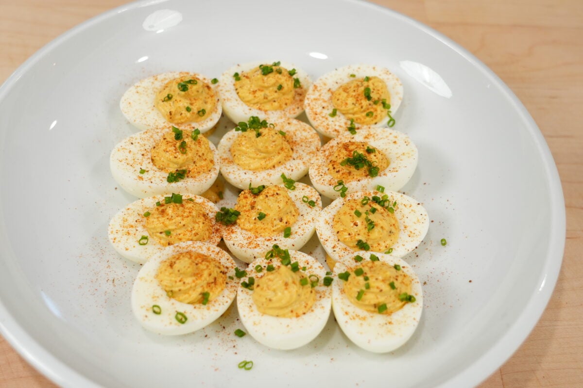 Classic Deviled Eggs with Sweet Relish recipe by Mr. Make It Happen
